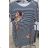 Sommer langärmliges geblümtes Kleid (uni s / m) ITALIAN FASHION IMM200166
