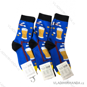 Socken klassisches Lichtbild Bier / Wein Motiv (35 / 39-39 / 43) ECC-2003