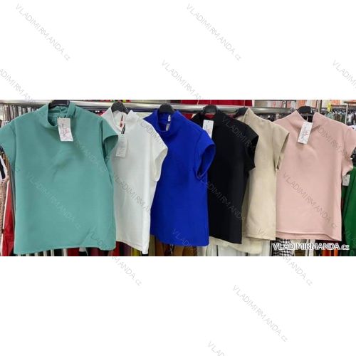 T-Shirt Kurzarm Frauen (UNI S-M) ITALIENISCHE MODE IMM20330