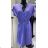 Kleid kurzärmlige Frauen (uni s-m) ITALIAN FASHION IM920300