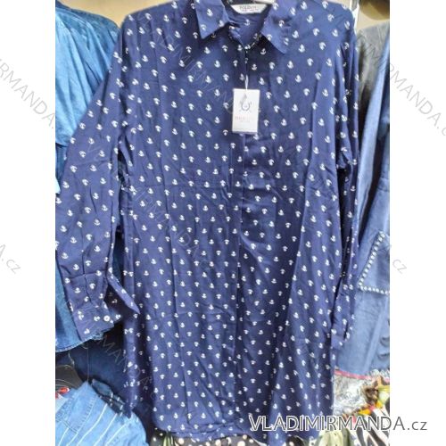 Tunika Kurzarm Damen (uni sl) MODA ITALY IM118003