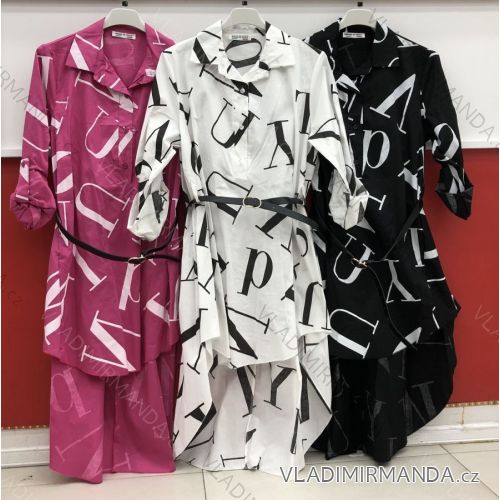 Mit Kapuze langärmliges mit Kapuze Kleid (uni s / m) IM2191956