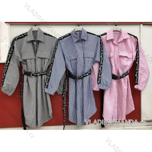 Mit Kapuze langärmliges mit Kapuze Kleid (uni s / m) IM2191956