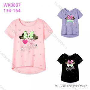 Kurzarm-T-Shirt für Mädchen (134-164) KUGO KT9869