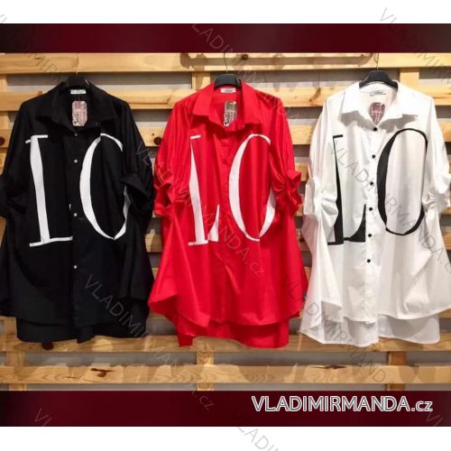 Kleid mit 3/4 Ärmeltasche für Damen (uni sl) ITALIAN Fashion IMWD20529