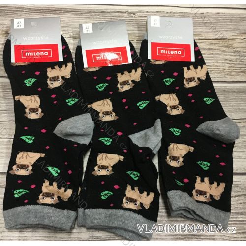 Socken Valentine fröhliche schwache Frauen (37-41) POLISH FASHION DPP21001