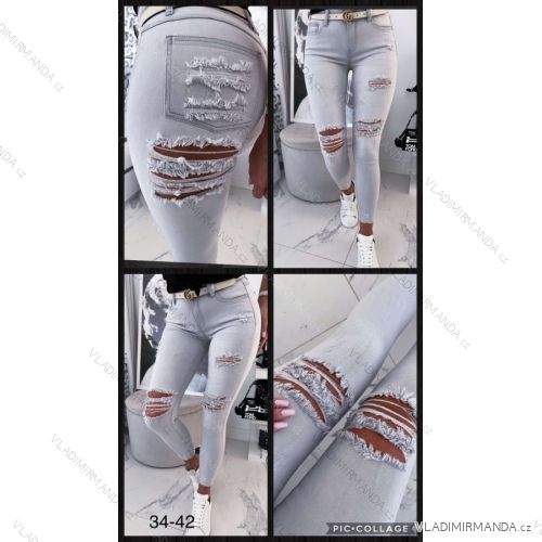 Jeans Jeans lange Frauen (XS-XL) JEWELLY LEXXURY LEX20C2564
