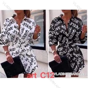 Mit Kapuze langärmliges mit Kapuze Kleid (uni s / m) IM2191956
