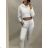 Sommer Tunika Kurzarm und lang gestreiften Rock Frauen (uni xs-m) ITALIENISCHE MODE IM119426 schwarz