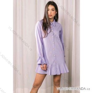 Bluse 3/4 Ärmel mit Knöpfen (uni sl) ITALIENISCHE Mode IMM20206