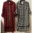 Mit Kapuze langärmliges mit Kapuze Kleid (uni s / m) IM2191956 <p>rot-schwarz</p> 2XL/3XL one size