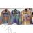 Jacke Mantel Licht übergroße Frauen (UNI L / 2XL) ITALIAN FASHION IMS206-9