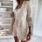 Kleid mit Knöpfen und geknöpften Damen (uni s-m) ITALIAN FASHION IM2203948