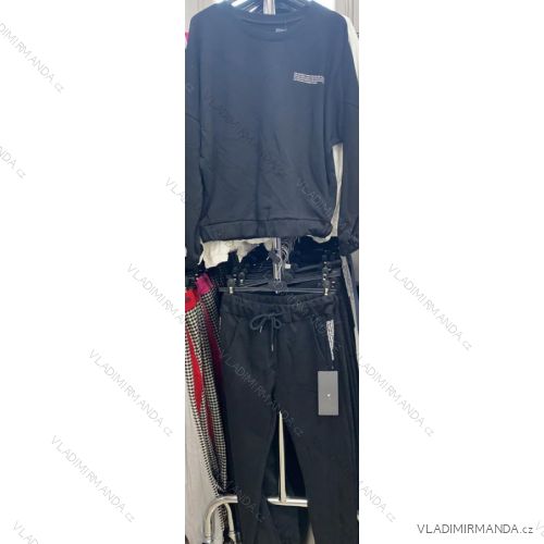 Sommer Tunika Kurzarm und lang gestreiften Rock Frauen (uni xs-m) ITALIENISCHE MODE IM119426