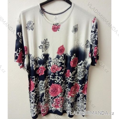 Damen T-Shirt Kurzarm Baumwolle (m-2xl) BENTER 46738