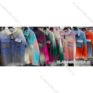 Kleid mit 3/4 Ärmeltasche für Damen (uni sl) ITALIAN Fashion IMM201800