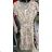 Kleid kurzärmlige Frauen (uni s-m) ITALIAN FASHION IM920300