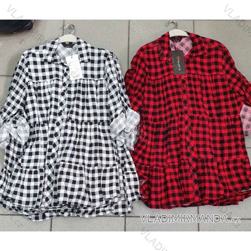 T-Shirt Kurzarm Frauen (UNI S / L) ITALIENISCHE MODE IMK20128