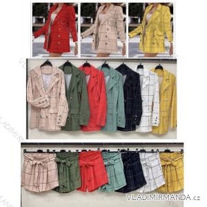 Kleid mit Knöpfen und geknöpften Damen (uni s-m) ITALIAN FASHION IM2203948