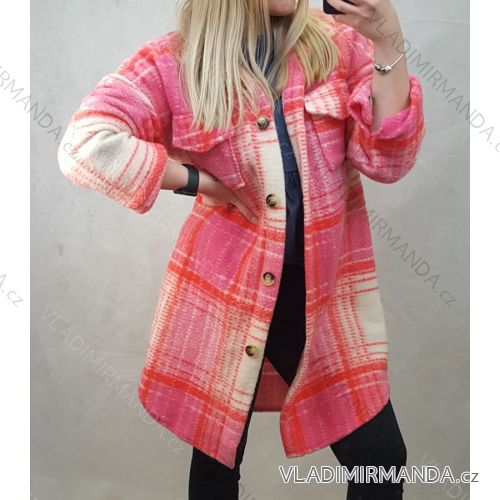 Bluse 3/4 Ärmel mit Knöpfen (uni sl) ITALIENISCHE Mode IMM20206