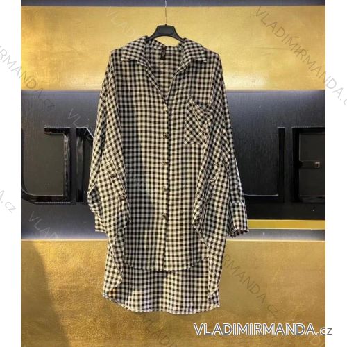 Kleid Andere Hemden Kurzarm Damen (uni sl) ITALIENISCHE Mode IM21800914