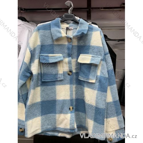 Damen Frühlingsmantel (uni s-l) ITALIAN FASHION IMH20085