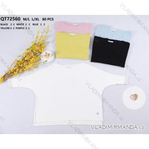 Kleid mit 3/4 Ärmeltasche für Damen (uni sl) ITALIAN Fashion IM3181746