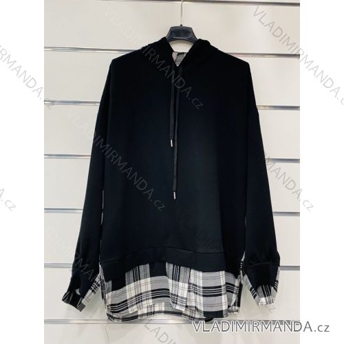 Hoodie Langarm Frauen Weihnachten (sm) ITALIENISCHE MODE IM920421