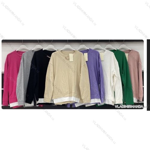 Hoodie Langarm Frauen Weihnachten (sm) ITALIENISCHE MODE IM920421
