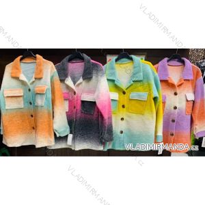 Damen Frühlingsmantel (uni s-l) ITALIAN FASHION IMH20085