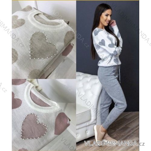 Hoodie Langarm Frauen Weihnachten (sm) ITALIENISCHE MODE IM920421