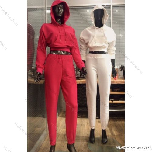 Gestricktes Sweatshirt Set Tilko Jogginghose Frauen (S / M Einheitsgröße) ITALIAN FASHION IM921001