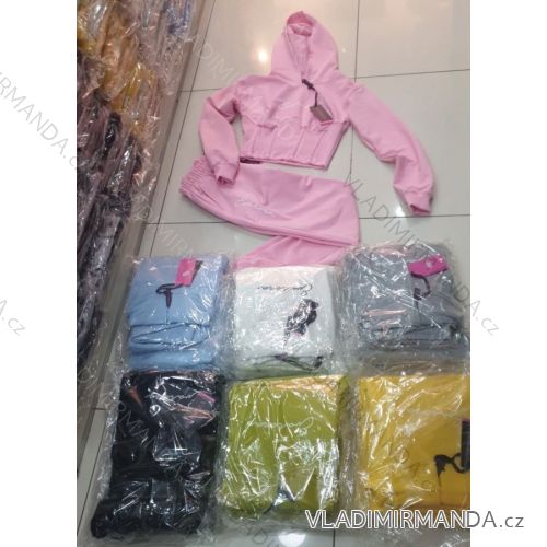 Gestricktes Sweatshirt Set Tilko Jogginghose Frauen (S / M Einheitsgröße) ITALIAN FASHION IM921001