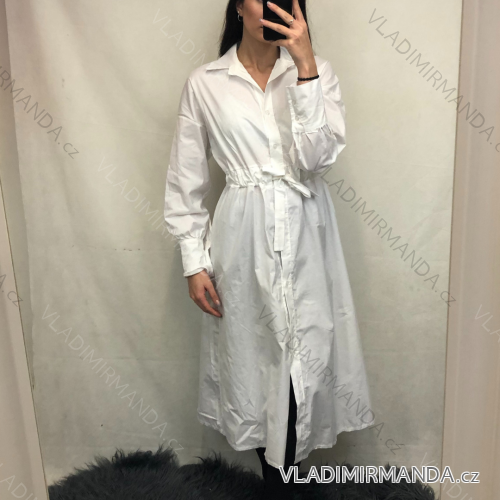 Kleid Andere Hemden Kurzarm Damen (uni sl) ITALIENISCHE Mode IM21800914