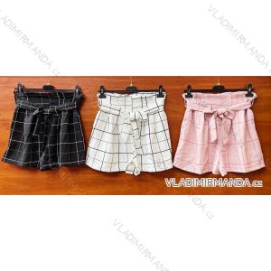 Shorts Shorts Kunstleder Frauen (uni s-l) ITALIAN FASHION IM920107