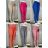 Lange Leggings DAMENLEDER (UNI S-M) ITALIENISCHE MODE IMM20FD3063
