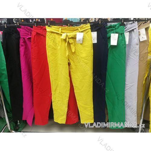 Kleid mit 3/4 Ärmeltasche für Damen (uni sl) ITALIAN Fashion IM3181746