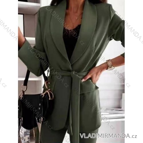 Kleid mit Knöpfen und geknöpften Damen (uni s-m) ITALIAN FASHION IM2203948