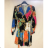 Sommerhemd Langarm Frauen (UNI S / L) ITALIENISCHE MODE IMK20149