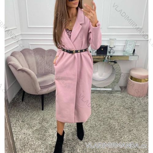 Langärmeliger Fleecemantel für Damen (S-XL) ITALIAN FASHION IMWP21009