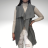 Ärmellose Jacke, kurze Ärmel (uni sl) ITALIAN Fashion IMC17325 světle béžová S/L one size