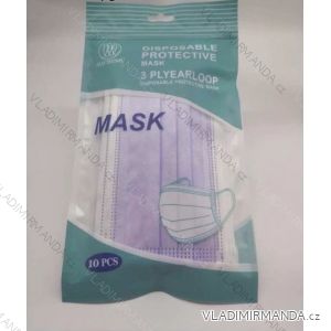 Gesichtsschutzmaske mit dicker Kontaktsohle gegen 3 layers Unisex-Viren (Einheitsgröße) MADE IN CHINA ROUSKA5BLUE50