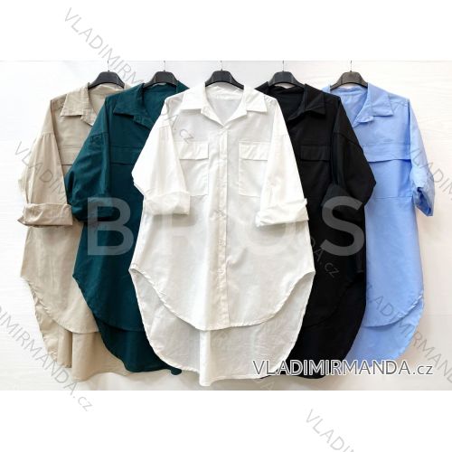 T-Shirt Kurzarm Frauen (UNI S / L) ITALIENISCHE MODE IMK20128