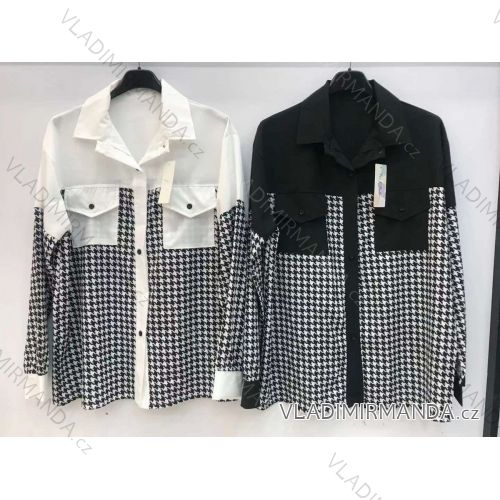 Kleid mit 3/4 Ärmeltasche für Damen (uni sl) ITALIAN Fashion IMWD20529