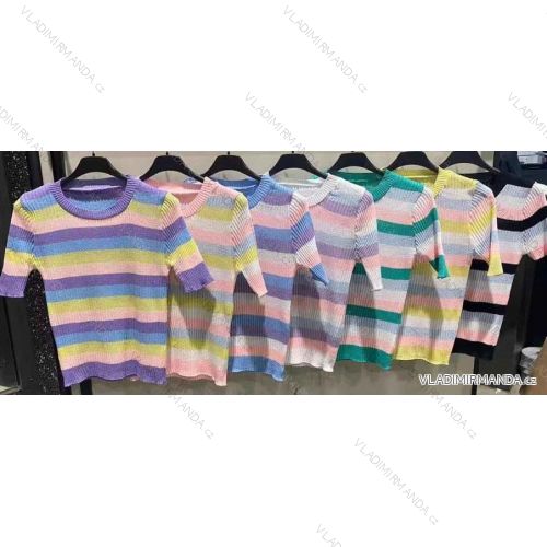 T-Shirt Kurzarm Frauen (UNI S-M) ITALIENISCHE MODE IMM20330