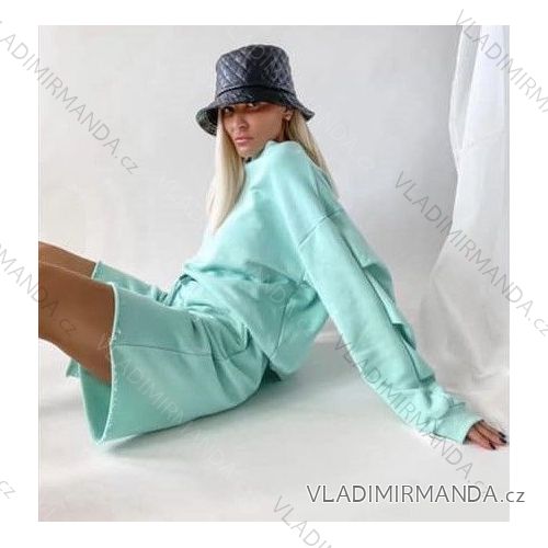 Sommer Tunika Kurzarm und lang gestreiften Rock Frauen (uni xs-m) ITALIENISCHE MODE IM119426