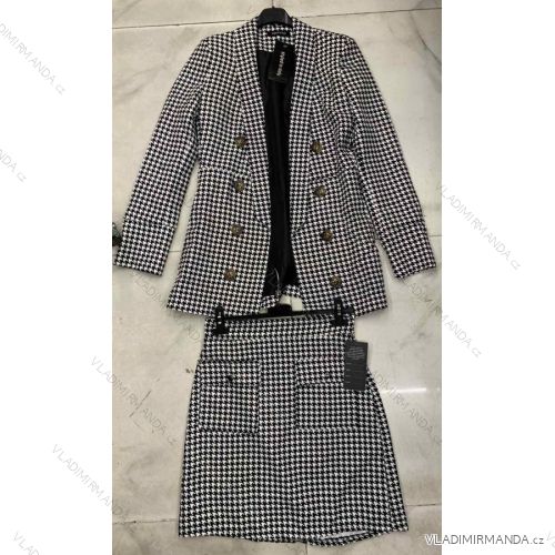 Kleid mit Knöpfen und geknöpften Damen (uni s-m) ITALIAN FASHION IM2203948