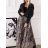 Kleid mit 3/4 Ärmeltasche für Damen (uni sl) ITALIAN Fashion IM3181746
