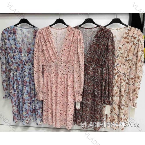 Mit Kapuze langärmliges mit Kapuze Kleid (uni s / m) IM2191956
