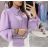Bluse 3/4 Ärmel mit Knöpfen (uni sl) ITALIENISCHE Mode IMM20206